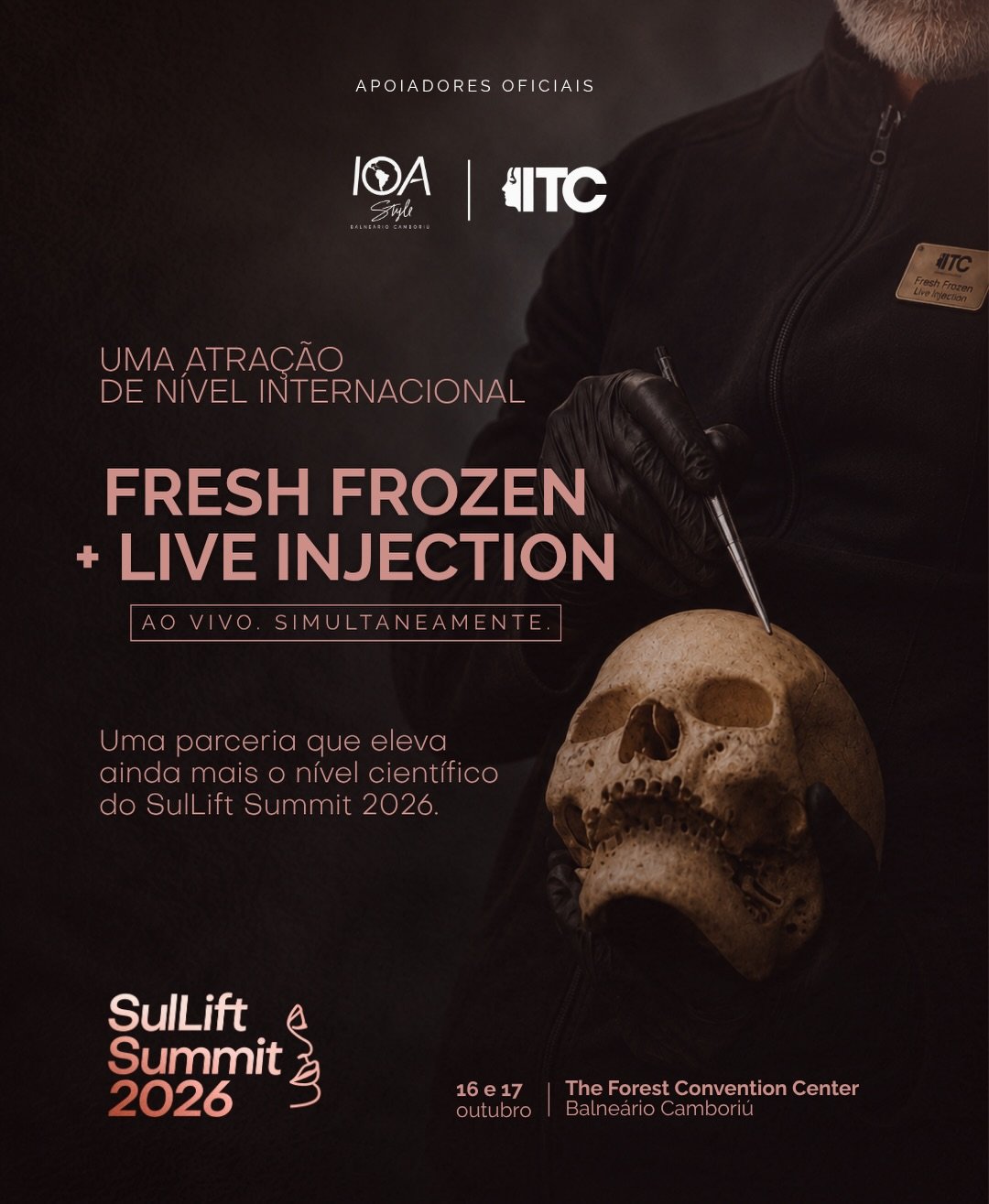 Fresh Frozen + Live Injection — ao vivo e simultaneamente, SulLift Summit 2026