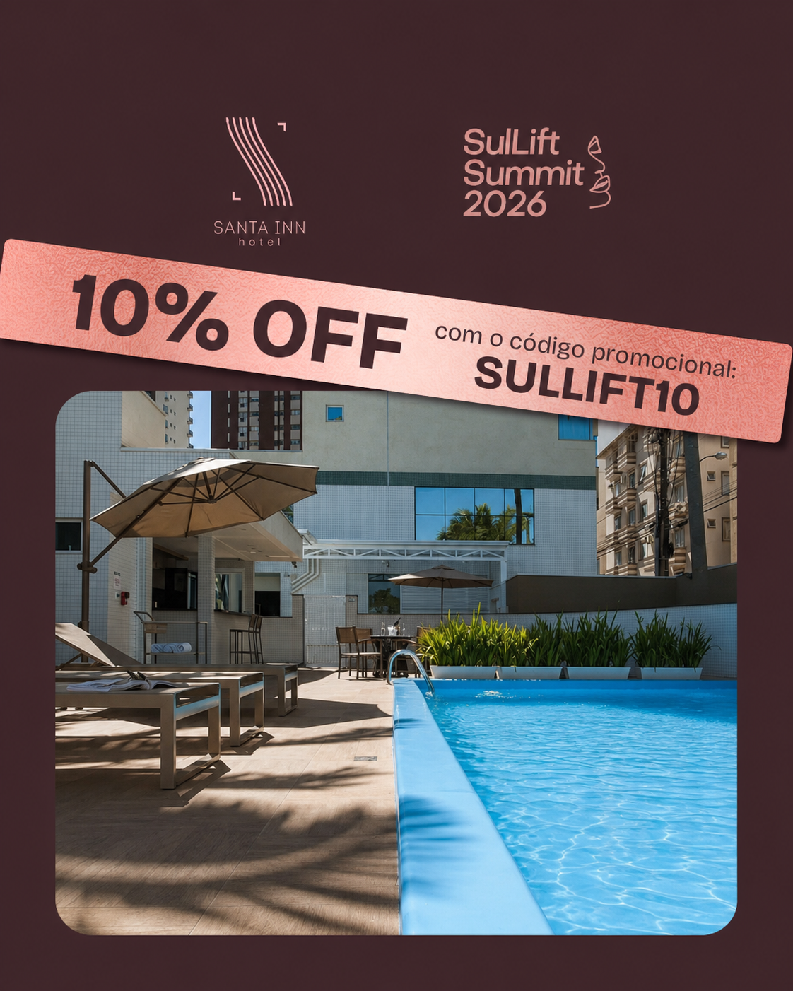 Santa Inn Hotel — 10% off com o código SULLIFT10